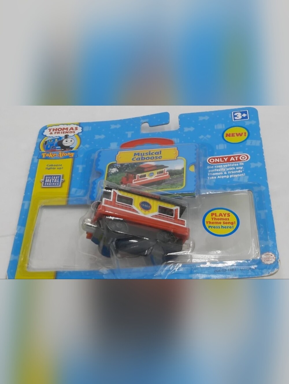 Thomas & Friends Musical Caboose Red, Yellow & Black Toy